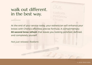 brow check in card 5"x7" everyday 10pk - 550019